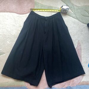Vintage Wool Wide Leg Culottes